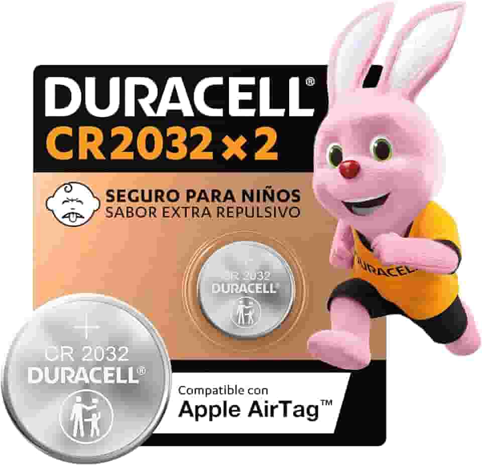 Duracell Pilhas Moeda CR2032 Pack 2 Unidades – Ideal para Placas Mãe e Controles Automotivos