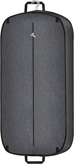 Bolsa de vestuário resistente à prova d'água para viagens, bolsa de terno resistente a rasgos para homens, viagens, ternos, smoking, casacos, uniforme. 107 cm