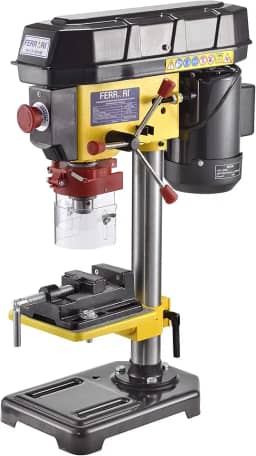 Furadeira De Bancada Ferrari Fg 13 350w 127v C/morsa Ferrari Amarelo