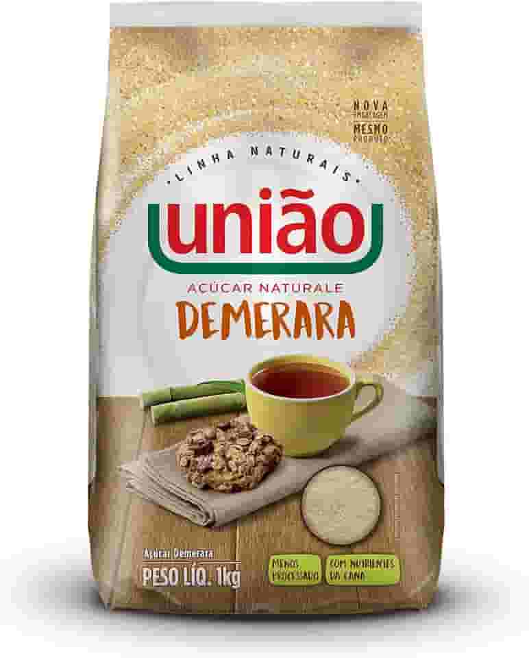 Açúcar Demerara Naturale União Pct 1kg