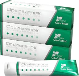 Opalescence Creme dental clareador fórmula original (pacote com 3) – cuidado oral, sabor menta, sem glúten – 133 g – TP-5166-3