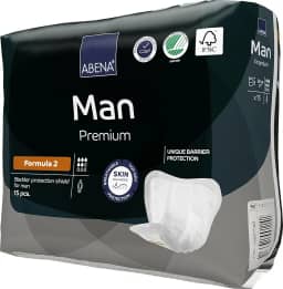 Kit 2 Absorvente Geriátrico Masculino Abena Abri Man Premium