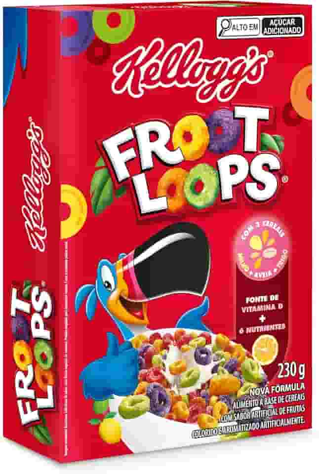 Cereal Froot Loops® sabor de Frutas Kellogg's® 230g