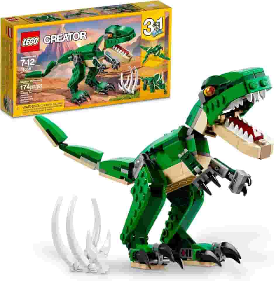 LEGO® Creator 3em1 Dinossauros Poderosos: Brinquedo de Montar em Casa