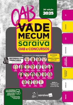 Vade Mecum Saraiva OAB e Concursos - 26ª Edição 2025