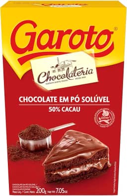 Garoto Chocolate Em Pó 200G