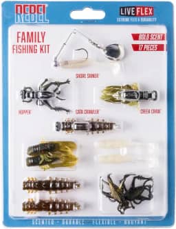 Rebel LIVEflex Kit de pesca familiar