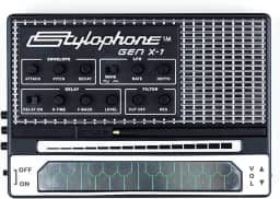Sintetizador eletrônico Stylophone analógico, portátil, Gen X-1, com alto-falante embutido, instrumento musical sintetizador, teclado sintetizador, instrumento Stylophone