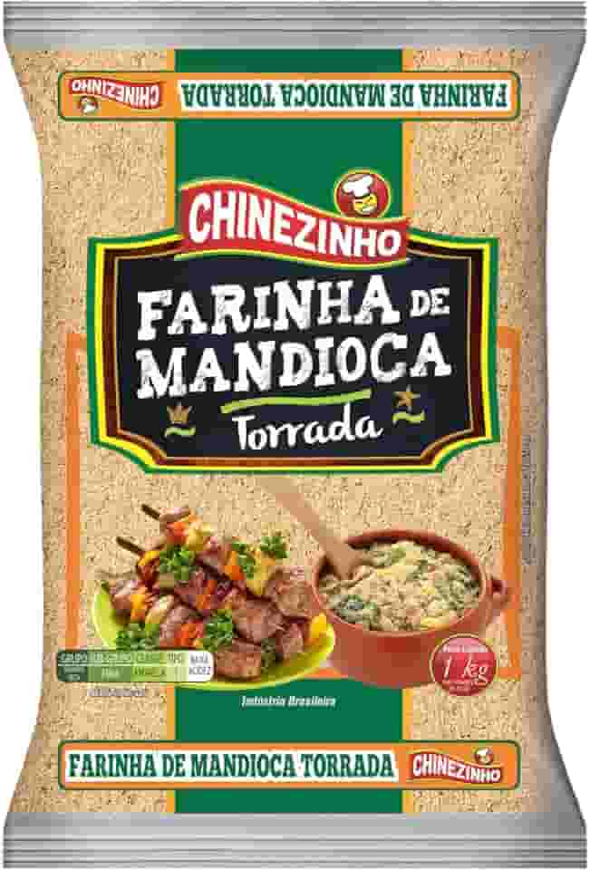 Chinezinho, Farinha de Mandioca Torrada, 1 Kilo
