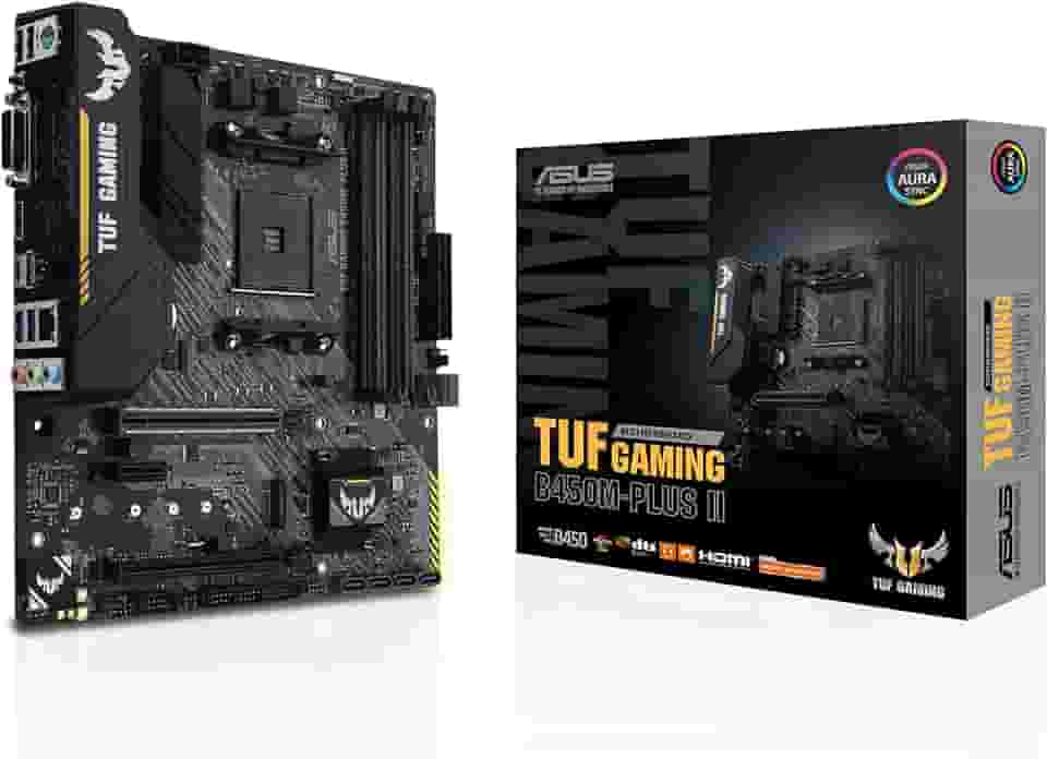 PLACA MAE (AMD) ASUS B450M-PLUS TUF GAMING II DDR4 AM4, 90MB1620-M0EAY0