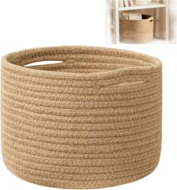 Cesto de Palhade 30cm, Cesto Redondo, Cesto Palha, Cesto de Palha Grande, Cesta Palha, Cesto de Roupa Suja, Cesto de Roupa, Cesto Organizador, Cesto, Cesto Roupa, Cesto Roupa Suja