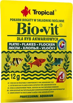 Ração Para Peixes Bio-Vit Sachê 12g Tropical