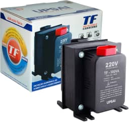 Auto Transformador de Voltagem 300va Automático Bivolt 110v / 220v ou 220v / 110v Upsai Modelo 51000030