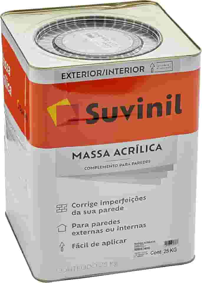Suvinil Massa Acrílica 25kg - 50687486, Branca, Grande, 1