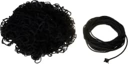 Kit Rede/Tela De Proteção Preta - 4,64M2