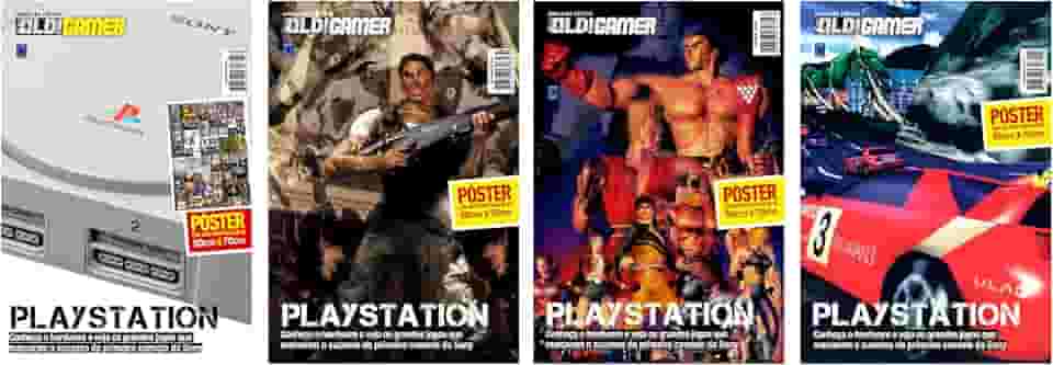Coleção PlayStation 1 - Superpôster OLD!Gamer