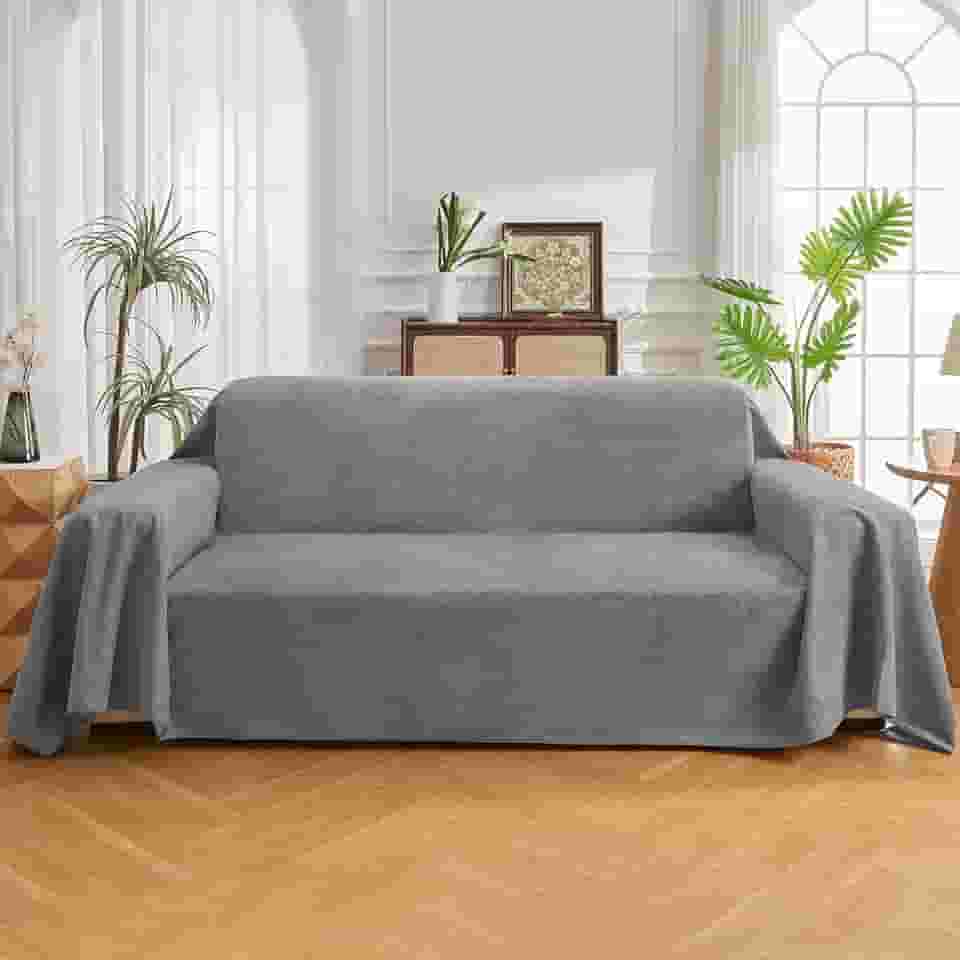 NICEEC Capas de sofá impermeáveis para animais de estimação, antiarranhões, pelos de cães, gatos, à prova de urina, capa de sofá resistente, lavável, antiderrapante, macia, para proteção de móveis de