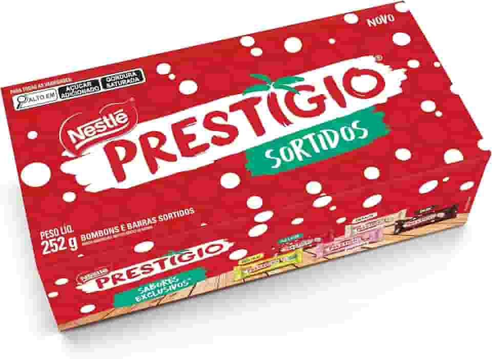 Caixa de bombons Prestígio Sabores 252g