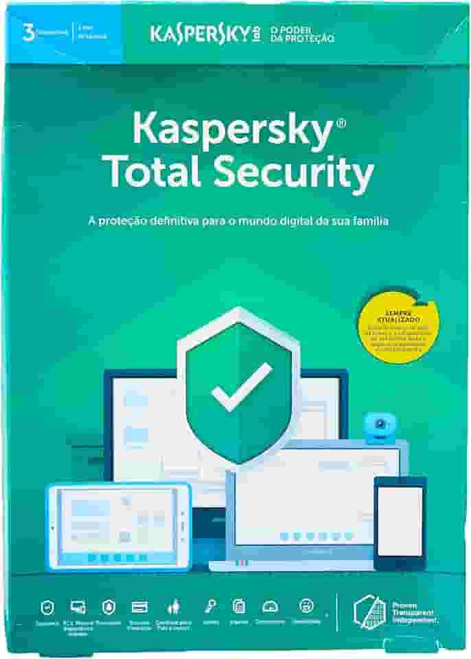 Total Security - 3 Dispositivos, Kaspersky, KL1949K5CFS