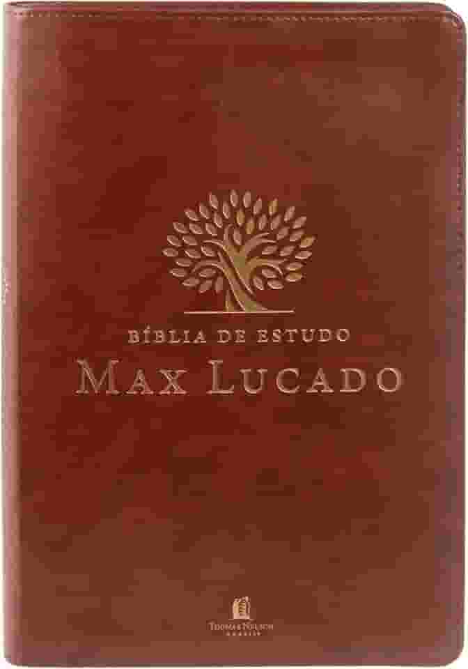 Bíblia de Estudo Max Lucado (NVI, capa em courosoft marrom, Leitura Perfeita): Nova Versão Internacional