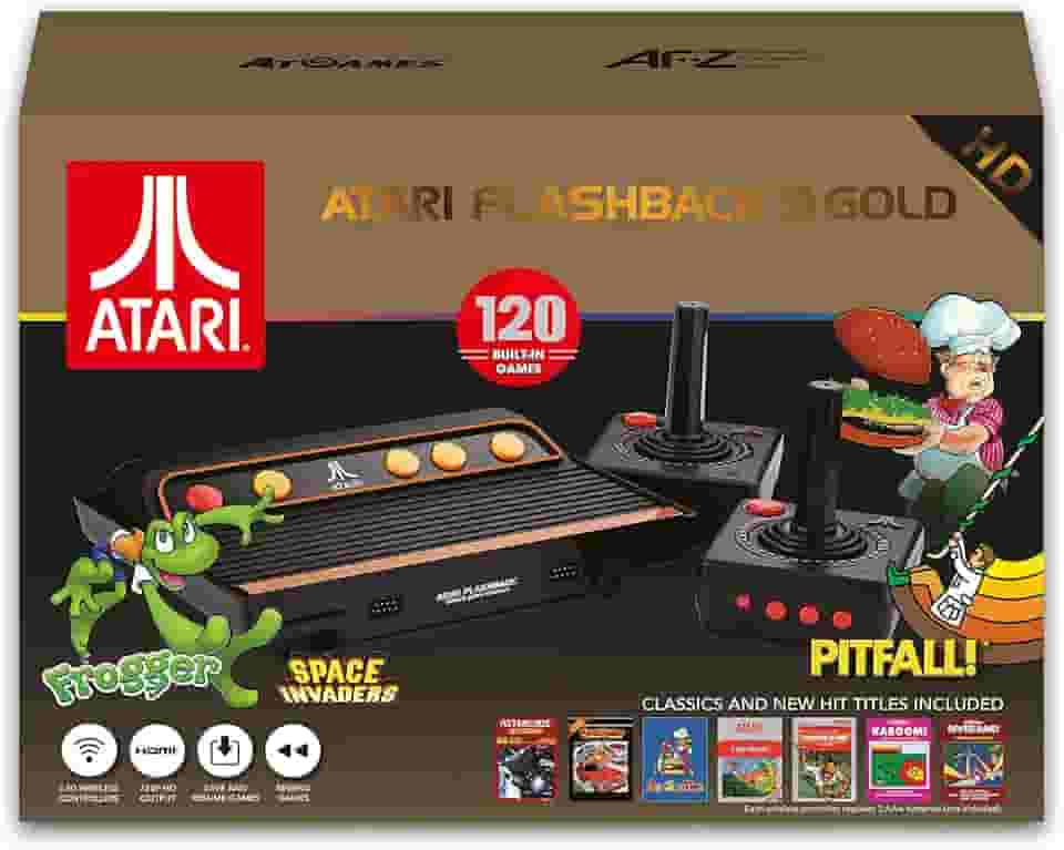 Flashback Atari Gold 9-120 Jogos