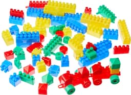 Blocos de Montar Bloquinhos 256 Peças, GGB Plast