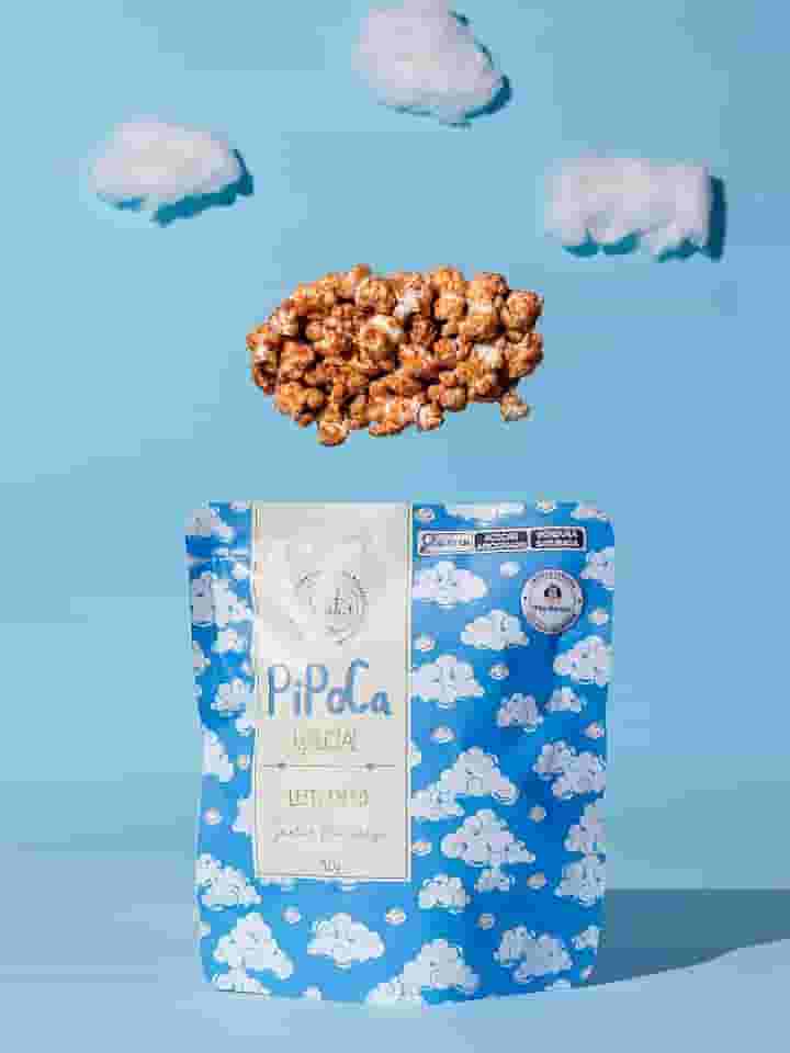 Pipoca Leite em Pó Sinta+ - Pacote 50g, Pipoca Cremosa e Crocante, Sem Glúten e Corantes Artificiais