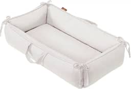 Ninho Redutor de Berço Linho Bege Mescla