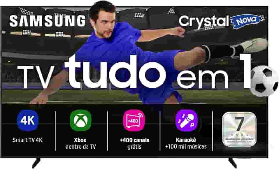 Samsung Smart TV 50' Crystal UHD 4K U8600F 2025