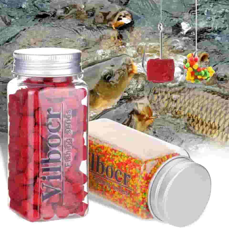 Isca de massa de pesca PowerBait Isca de truta com glitter, tecnologia de dispersão de aroma de veia prateada, aroma e sabor irresistíveis, ideal para carpas e outras espécies de peixes de