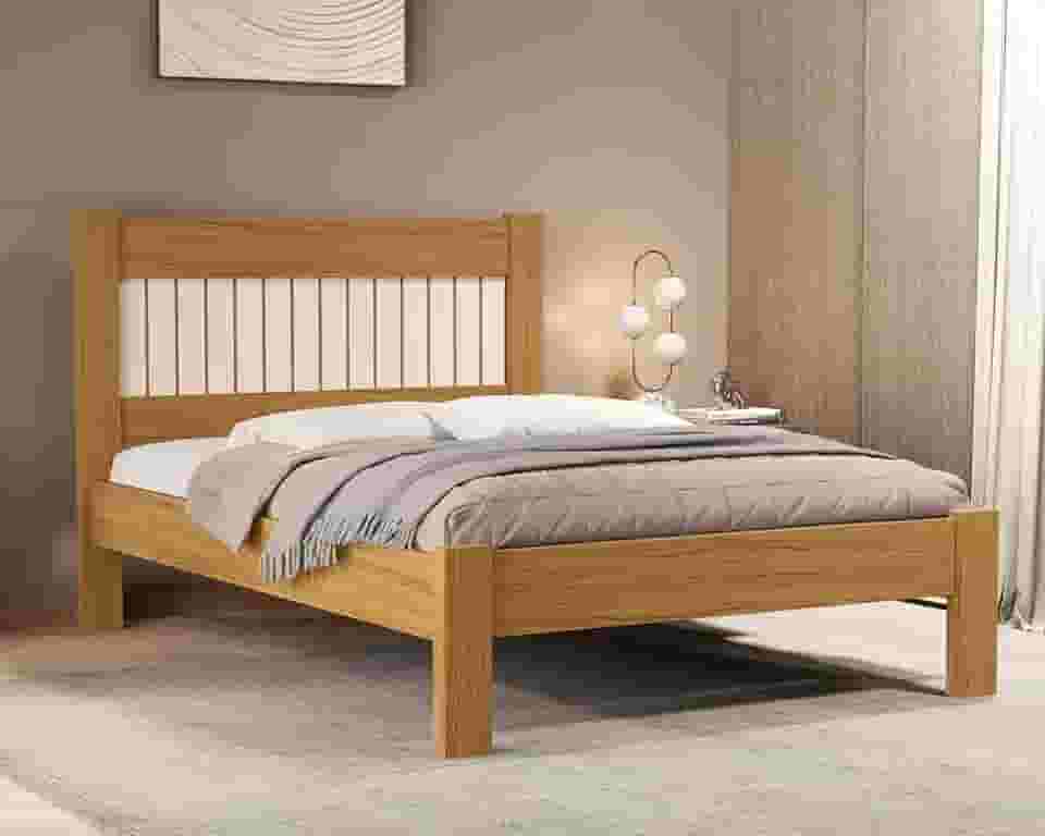 Cama Tradicional Resistente Casal Bela (Nature/OFF)