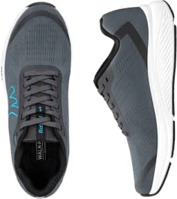 Sapatos ortopédicos masculinos com suporte de arco, sapatos de fascite plantar para malha respirável, sapatos de caminhada antiderrapantes para alívio da dor no calcanhar