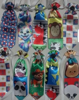 Gravatas Pet Cetim 50 unidades