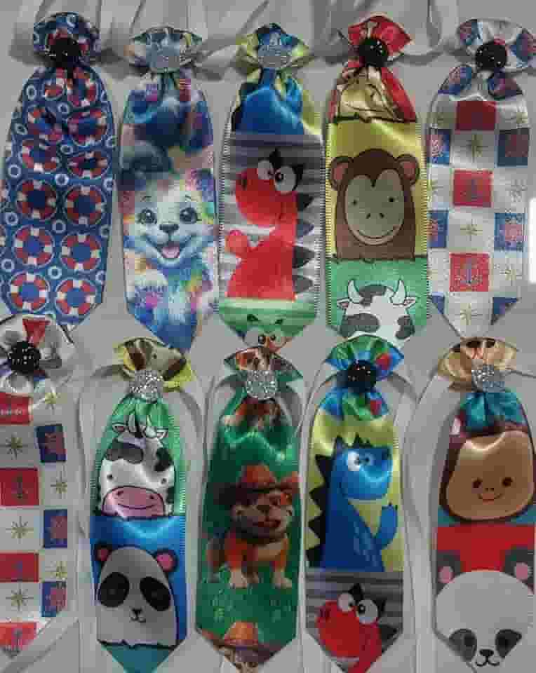 Gravatas Pet Cetim 50 unidades