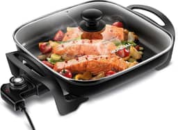 MONDIAL Panela Elétrica Multicook Premium, Preto, 1200W, 110V - PE-49