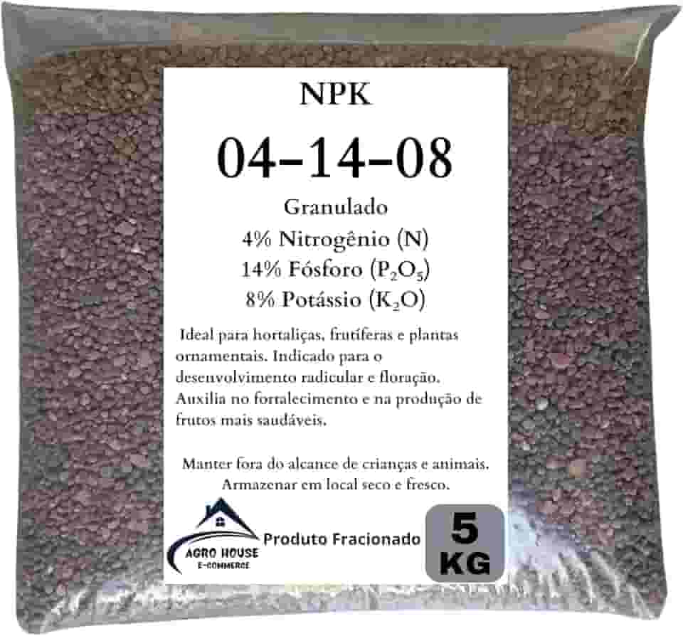 Heringer Fertilizante NPK 04.14.08 Pacote 5kg
