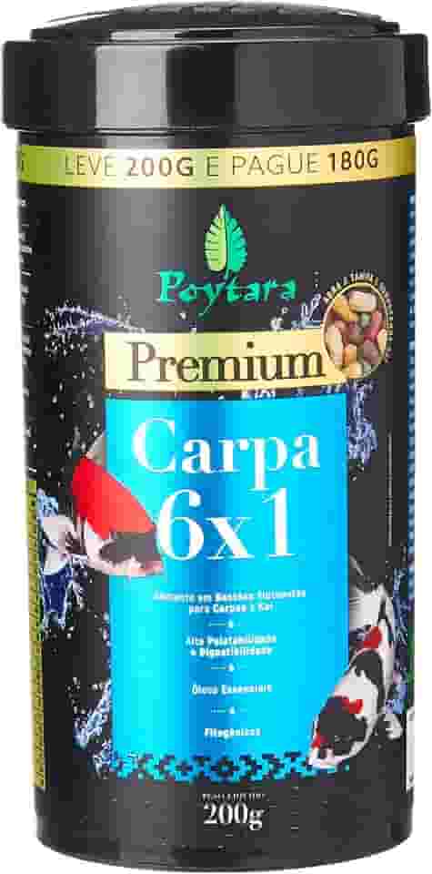 POYTARA - Ração Carpa Mix (6X1) 200g