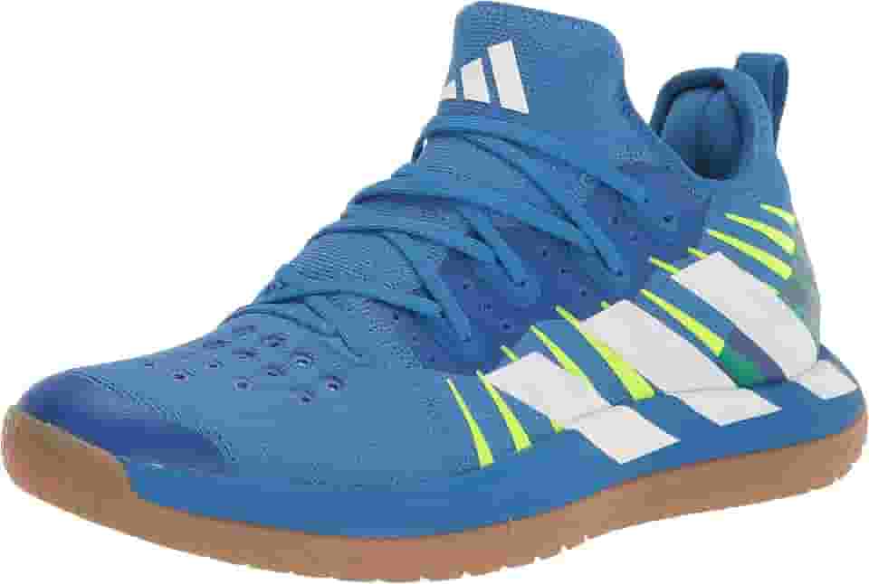 Tênis masculino Stabil Next Gen de handebol, Azul royal/branco/limão lúcido, 37