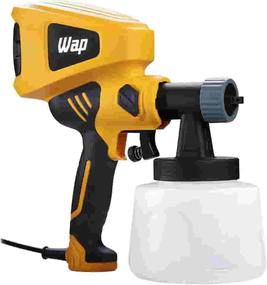 WAP Pistola de Pintura Elétrica Profissional EPP400, 900ml, 3 Regulações de Spray e Empunhadura Emborrachada, 400W 127V