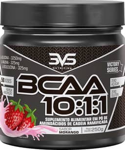 3VS Nutrition BCAA 10:1:1 250g - Sabor gourmet Morango