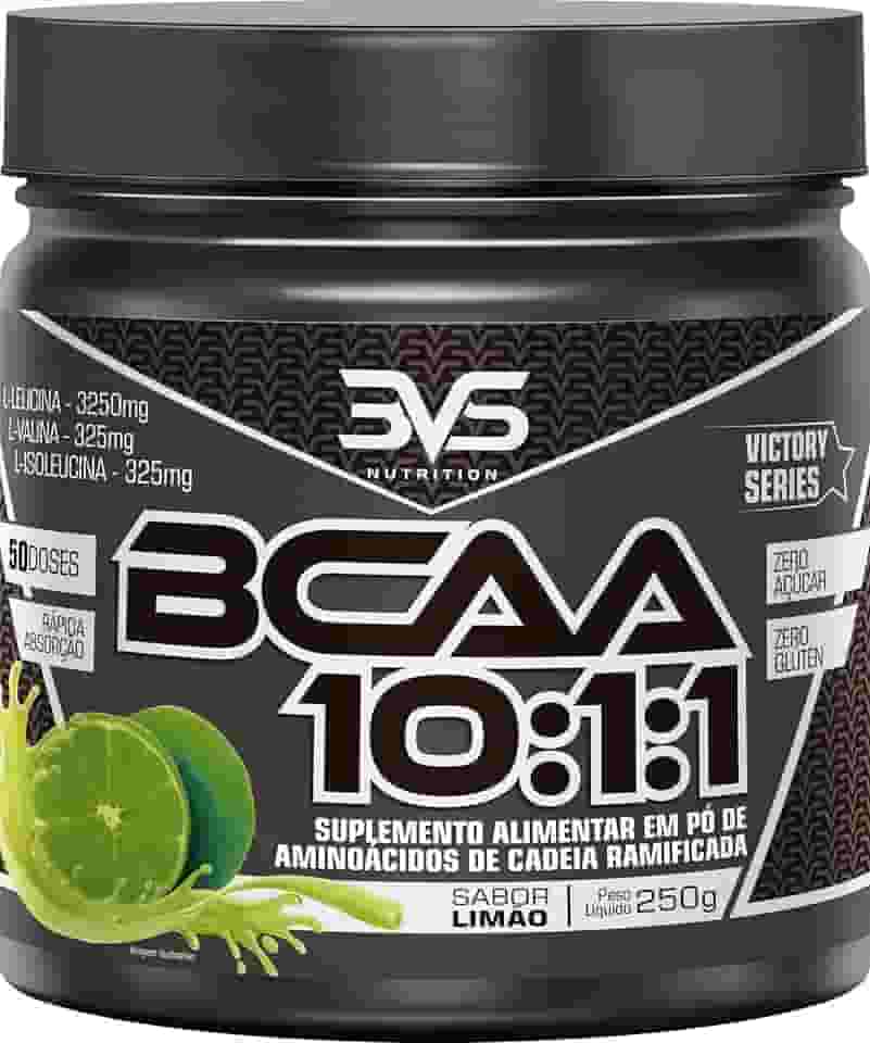3VS Nutrition BCAA 10:1:1 250g - Sabor gourmet Limão