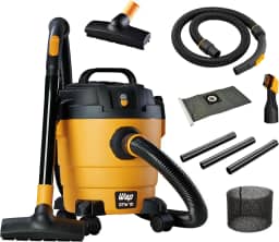 WAP Aspirador de Pó e Água GTW 10, Compacto, 10 Litros, com Mangueira de 1,5 Metros, Filtro Lavável, 140mbar 1400W 127V