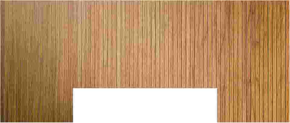 Painel Cabeceira Ripada 247 cm Para Cama Casal Queen King Quarto Cor Nature - Beauty Móveis