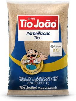 Arroz Tio João Parbolizado - 1kg