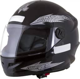 Pro Tork Capacete New Liberty Four, Preto, Tam. 56
