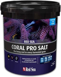 Red Sea Coral Pro Reef Salt Mix Pequeno Balde | Faz um aquário marinho completo de água salgada marinha fórmula avançada para saúde e estabilidade dos corais ideais