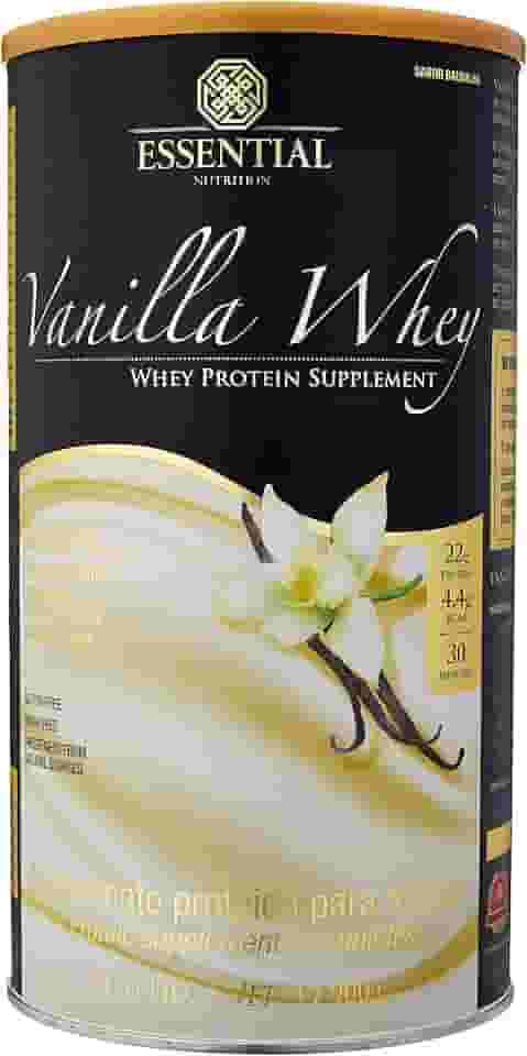 Vanilla Whey Lata 900g Essential Nutrition