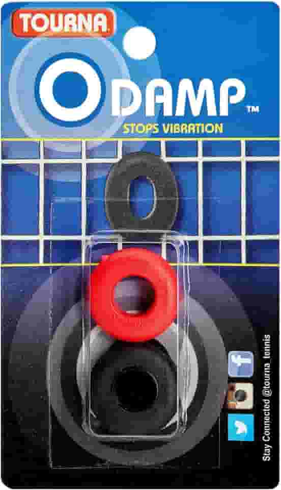 Tourna Amortecimento exclusivo Sampras (preto/vermelho)