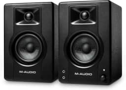 M-Audio Monitores de Estúdio BX3 de 3,5', Alto-Falantes HD PC para Gravação e Multimídia, 120W, Par