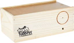 Tudo Pet Ninho De Madeira Pinus Calopsyta Para Cães